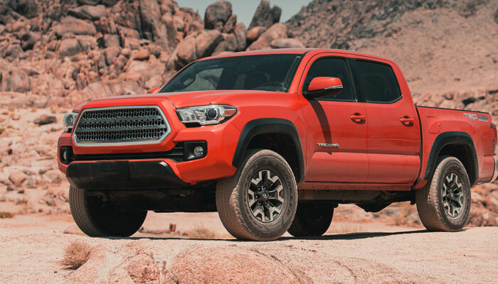 Interiors and exteriors of 2020 Toyota Tacoma